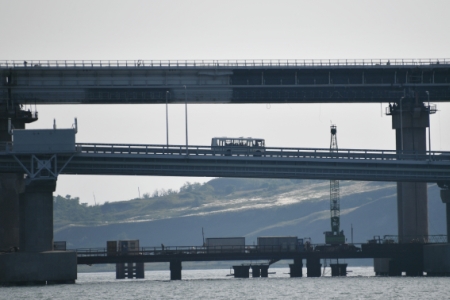 Ростехнадзор подтвердил завершение строительства ж/д части Крымского моста