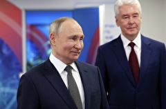 Собянин поздравил Путина с переизбранием на пост президента РФ