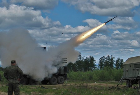 Ракеты С-400 и "Панцирь-С" успешно поразили все цели на всеармейском конкурсе в Бурятии