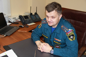 Начальник ГУ МЧС по Сахалинской области Д.Ильинов: "Вертолеты очень нужны Сахалину"