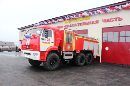 Новая пожарно-спасательная часть открылась в Белгородской области