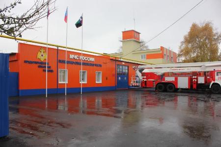 В Новом Осколе Белгородской области открыли обновленную пожарно-спасательную часть