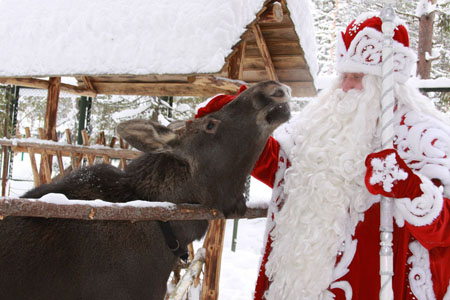 Всероссийский Дед Мороз: "Да, я старый хипстер и ношу бороду, но желание исполняет не она, а волшебный посох"