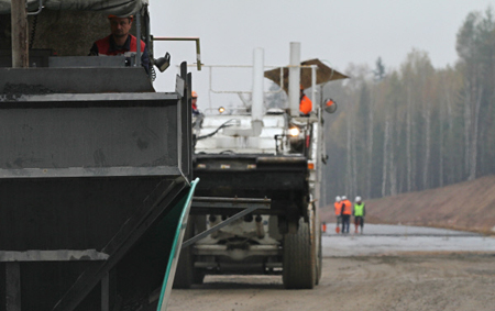Активная фаза строительства дороги в районе Лосево-Павловск в Воронежской области начнется в апреле