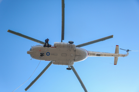 Космические спасатели на Урале получили на вооружение 16 новых вертолетов Ми-8МТВ-5