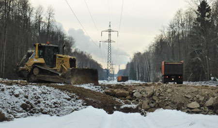Строители дороги в нацпарке "Лосиный остров" могут оставить без электроснабжения около 20 тыс. жителей Москвы и области