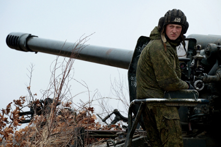 Масштабные артиллерийские учения начались в Калининградской области