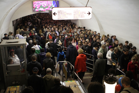 НАК объявил о завершении эвакуации людей из метро Петербурга