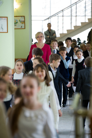 Госпитализированных из-за запаха в школе Петербурга нет