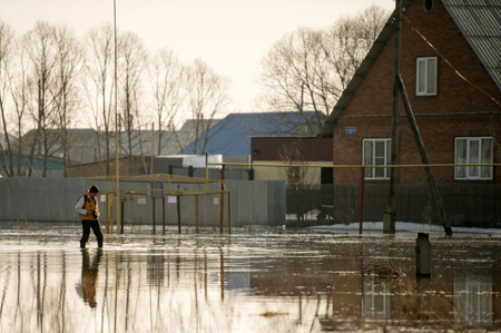 Около 20 дворов подтоплено паводковыми водами в башкирском Мелеузе