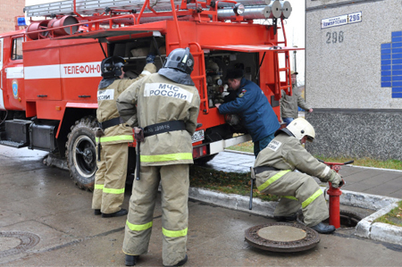 Пожар в Лубянском проезде в Москве ликвидирован