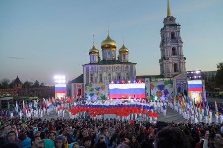 Юбилейная "Российская студенческая весна" открылась в Туле