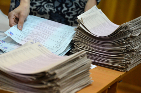 Протоколы голосования с QR-кодами используют на выборах губернатора Свердловской области