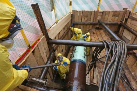 Реконструкция газопровода бестраншейным методом ведется в районах Якиманка и Замоскворечье