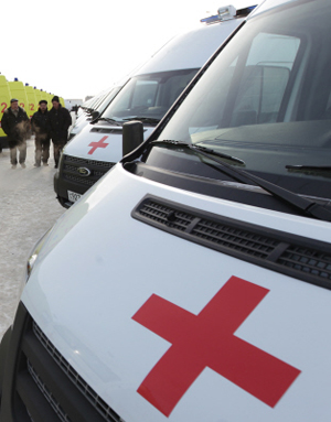 Автобус врезался в фуру в Самарской области, госпитализированы три человека