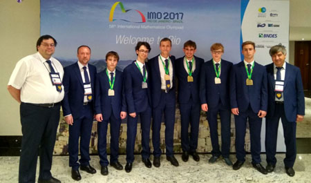 Все шесть российских математиков стали призерами Международной математической олимпиады в Рио-де-Жанейро