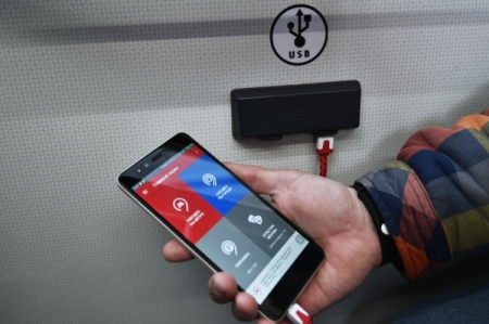 В Москве частные перевозчики на госконтрактах намерены установить в автобусах Wi-Fi и розетки для телефонов