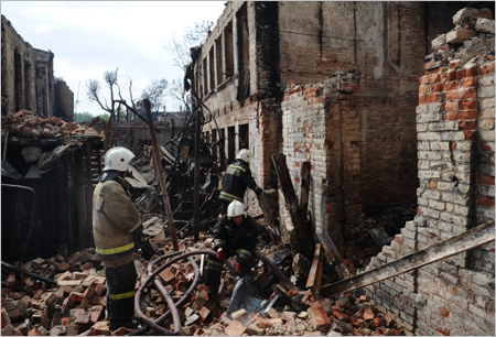 Основной причиной пожара в Ростове-на-Дону, предварительно, является умышленный поджог