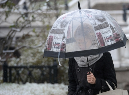 Мокрый снег ожидается в выходные в Прикамье