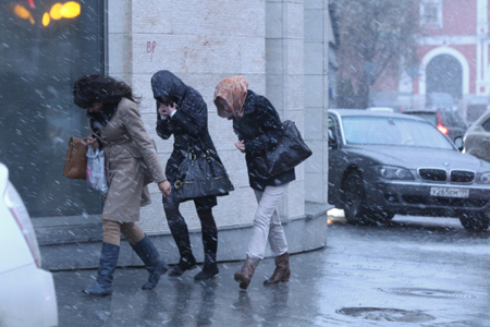 Ветрено и дождливо будет в Москве в ближайшие дни