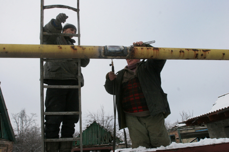 Внешнее повреждение газопровода обнаружено вблизи Алушты в Крыму
