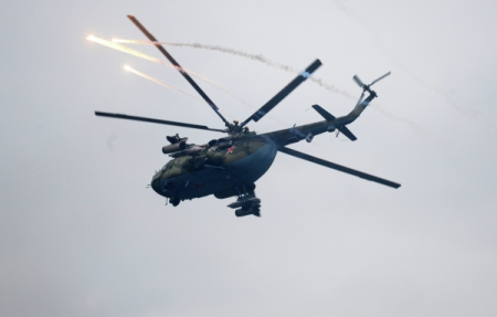 Вынужденная посадка вертолета в Коми не подтвердилась