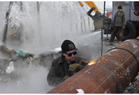 Завершились аварийные работы на востоке Москвы, где случился прорыв трубопровода
