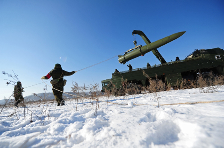 Ракетные комплексы "Искандеры" разворачивают в Калининградской области