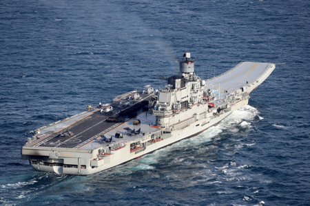 Ремонт крейсера "Адмирал Кузнецов" начнётся в 2018 году