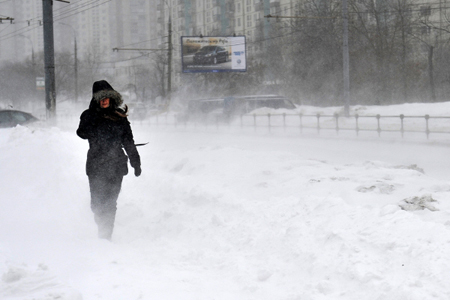 Два снежных циклона идут на Камчатку