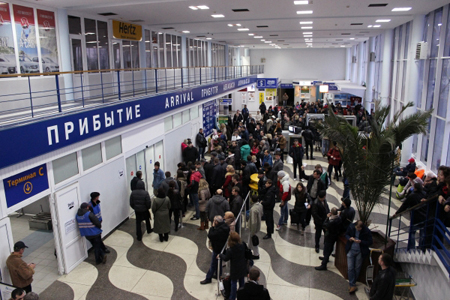 Пассажиропоток аэропорта Симферополя по итогам 2017г может снизиться на 1-1,5%