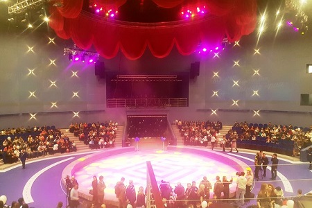Первое представление состоялось в обновленном Владивостокском цирке
