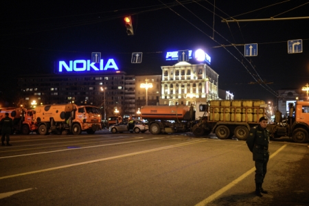 Центральные улицы Москвы закроют для автомобилей до 3 января