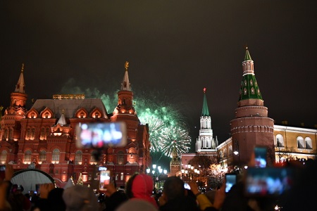Новогодние мероприятия 2018 года в Москве стали самыми массовыми в истории, считает Собянин