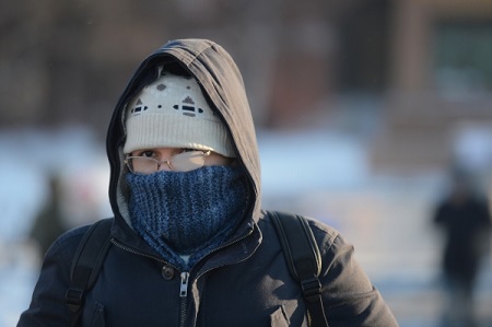 Школьники младших классов в Ханты-Мансийске остались дома из-за морозов
