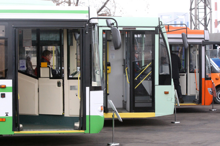 Движение автобусов ограничили в Хакасии из-за метели
