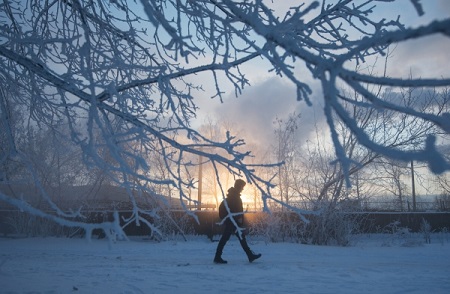 40-градусные морозы стали причиной незапланированных каникул для школьников нескольких городов Урала