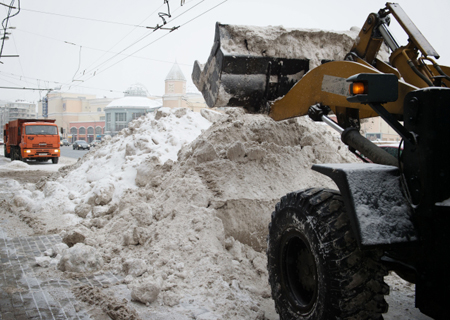 Снегопад обрушил 122% месячной нормы осадков на Москву за выходные