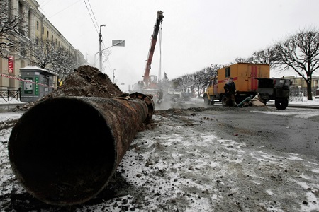 Около 2 тыс. жителей Липецка остались без холодной воды из-за аварии