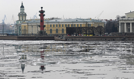 Потепление в Петербурге до плюсовой температуры наступит только в конце марта