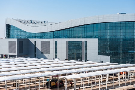 Инфраструктура для организованных тургрупп создана в новом терминале аэропорта "Симферополь"