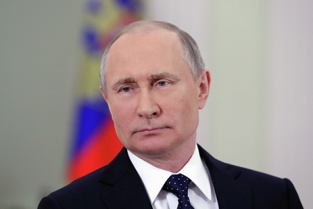 Путин проголосовал в Москве на выборах президента России