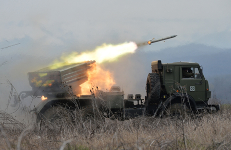 Учения ракетных войск идут в Крыму и ещё в десятке регионов России