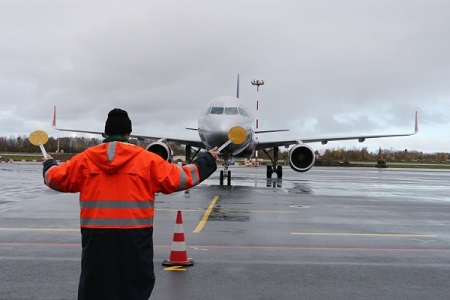 Калининградский аэропорт "Храброво" возобновил работу в штатном режиме