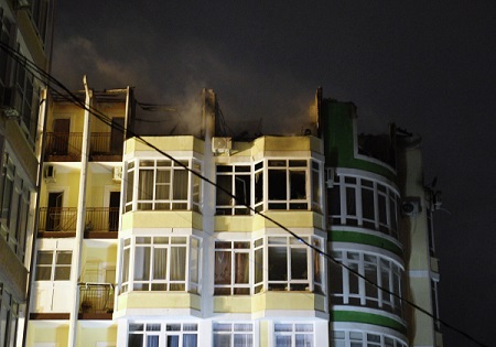 Пожар в пятиэтажке в Сочи ликвидирован