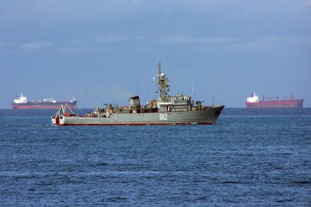 Тральщики Черноморского флота на учениях отработали противоминные действия