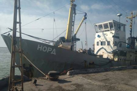МИД РФ настаивает на невиновности экипажа сейнера "Норд", который 25 марта задержали власти Украины