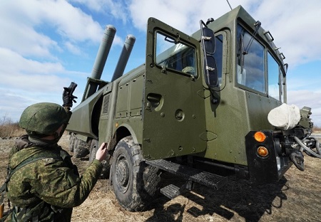 Ракетчики Черноморского флота РФ проводят маневры в Крыму