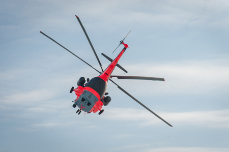 Экипажи вертолетов Ми-8АМТШ отработали доставку грузов в высокогорные районы Кавказа