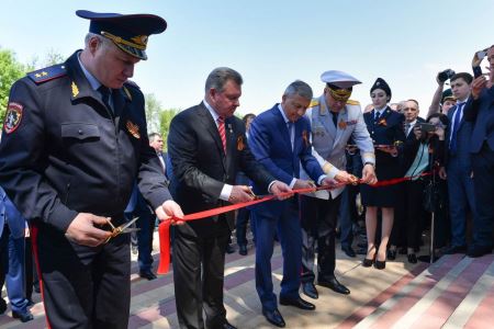 Обновленный мемориальный комплекс "Барбашово поле" открыт вблизи села Гизель в Северной Осетии